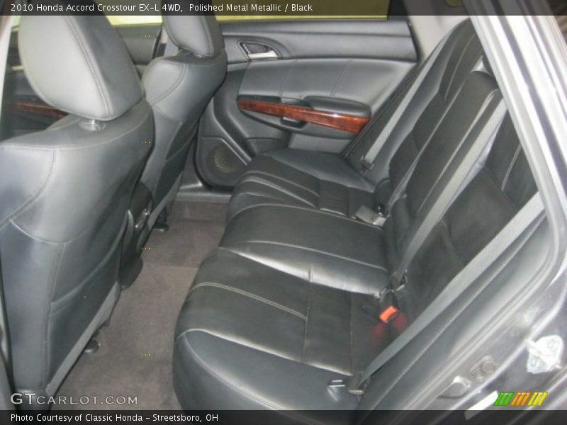 Polished Metal Metallic / Black 2010 Honda Accord Crosstour EX-L 4WD