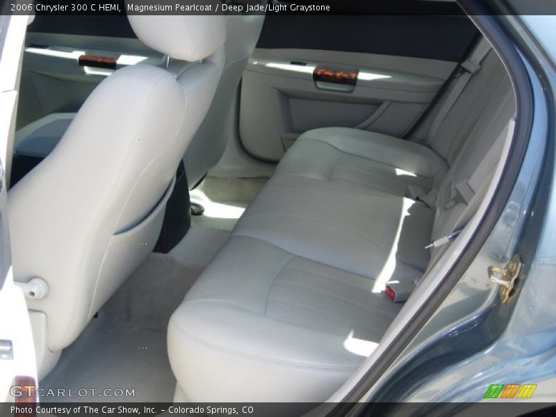 Magnesium Pearlcoat / Deep Jade/Light Graystone 2006 Chrysler 300 C HEMI