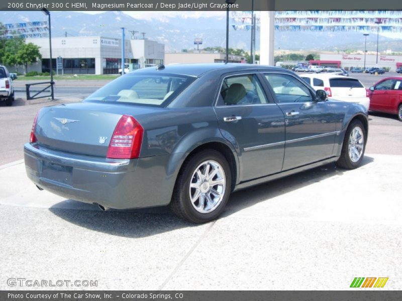 Magnesium Pearlcoat / Deep Jade/Light Graystone 2006 Chrysler 300 C HEMI