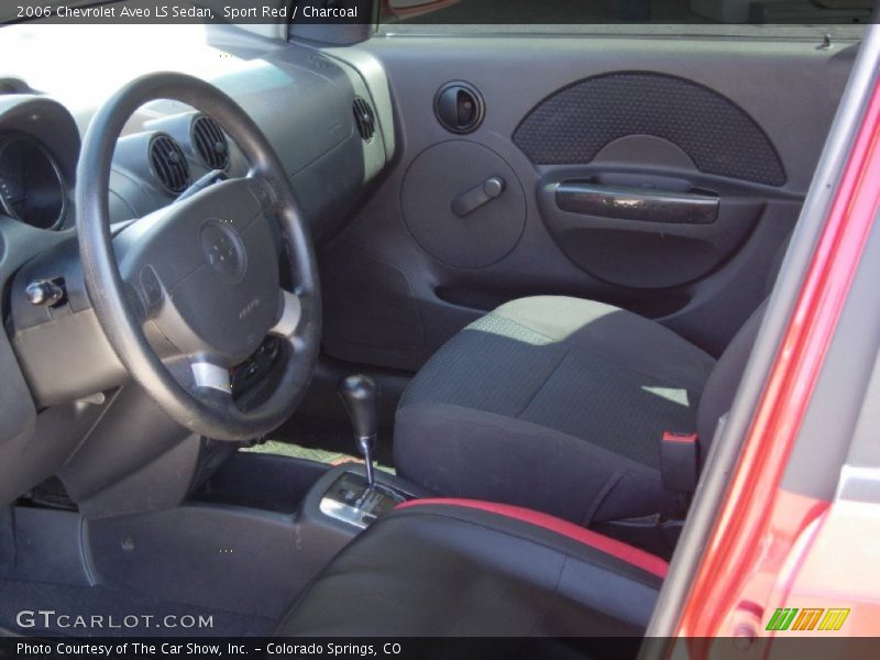 Sport Red / Charcoal 2006 Chevrolet Aveo LS Sedan