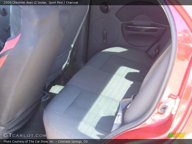 Sport Red / Charcoal 2006 Chevrolet Aveo LS Sedan