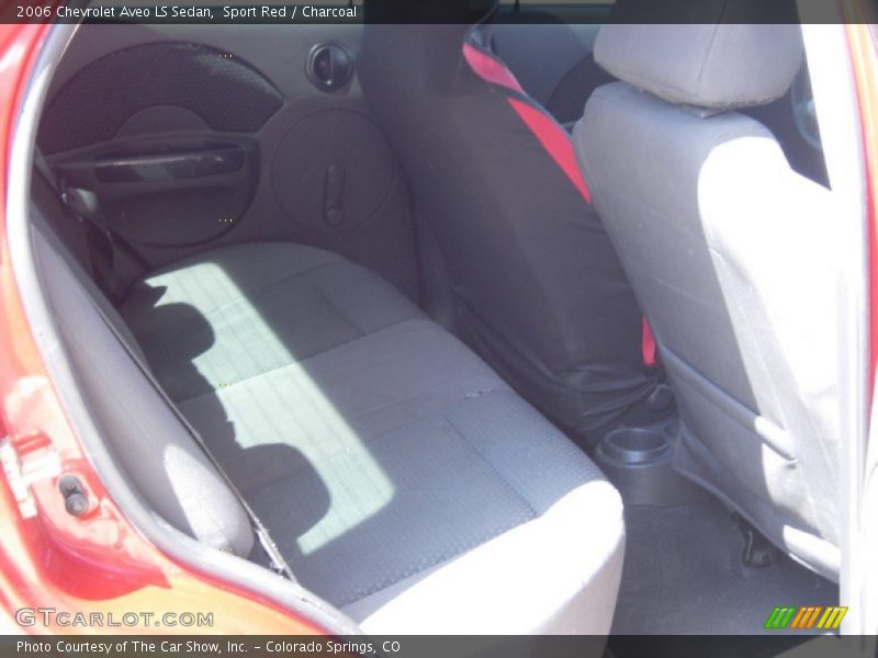 Sport Red / Charcoal 2006 Chevrolet Aveo LS Sedan
