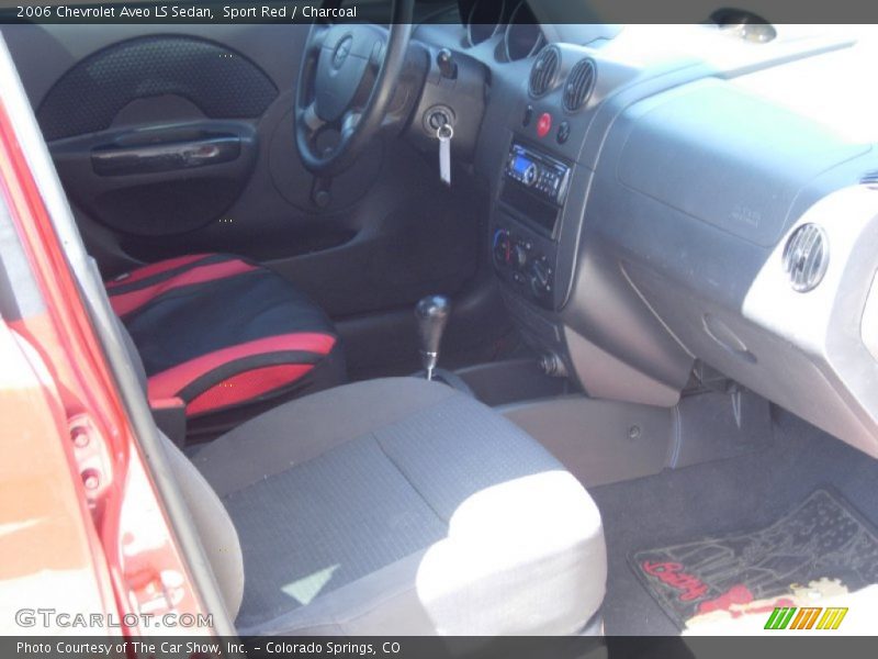 Sport Red / Charcoal 2006 Chevrolet Aveo LS Sedan