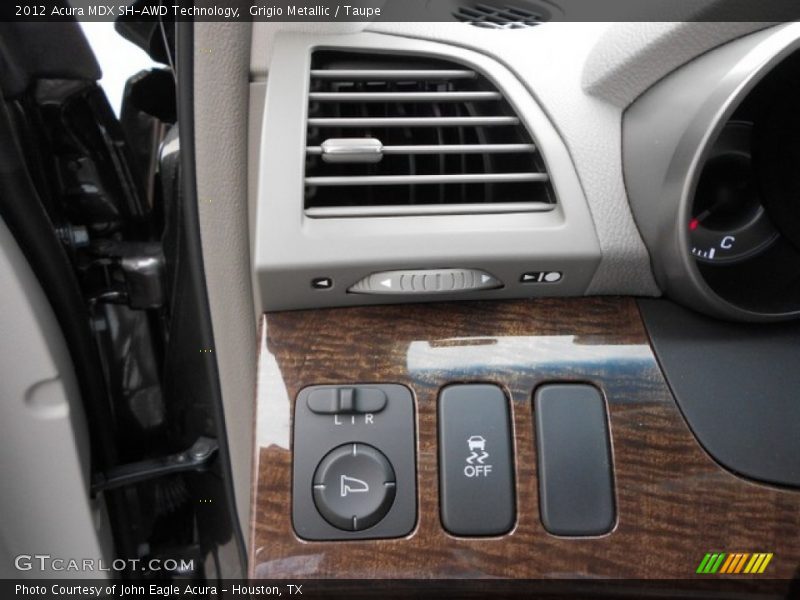 Grigio Metallic / Taupe 2012 Acura MDX SH-AWD Technology