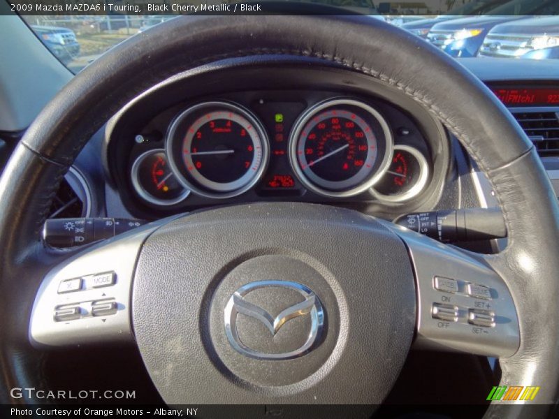 Black Cherry Metallic / Black 2009 Mazda MAZDA6 i Touring