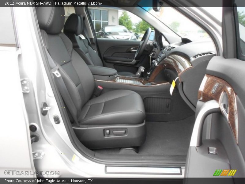 Palladium Metallic / Ebony 2012 Acura MDX SH-AWD