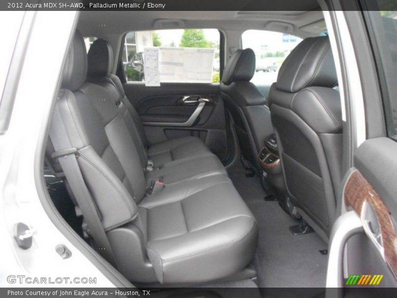 Palladium Metallic / Ebony 2012 Acura MDX SH-AWD