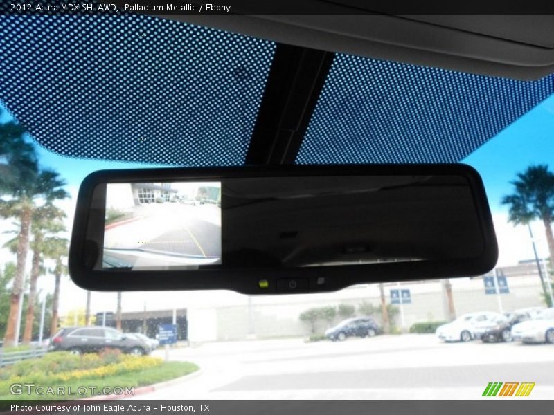 Palladium Metallic / Ebony 2012 Acura MDX SH-AWD
