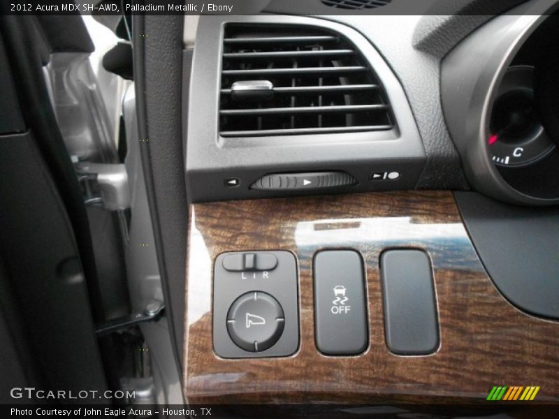 Palladium Metallic / Ebony 2012 Acura MDX SH-AWD