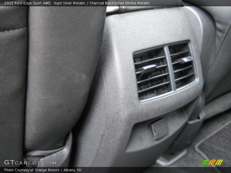Ingot Silver Metallic / Charcoal Black/Silver Smoke Metallic 2012 Ford Edge Sport AWD