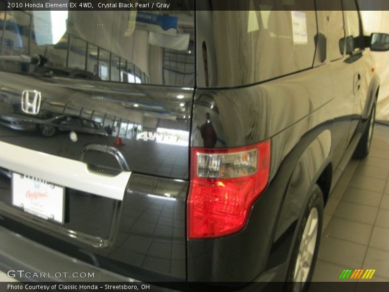 Crystal Black Pearl / Gray 2010 Honda Element EX 4WD