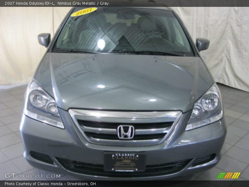 Nimbus Gray Metallic / Gray 2007 Honda Odyssey EX-L