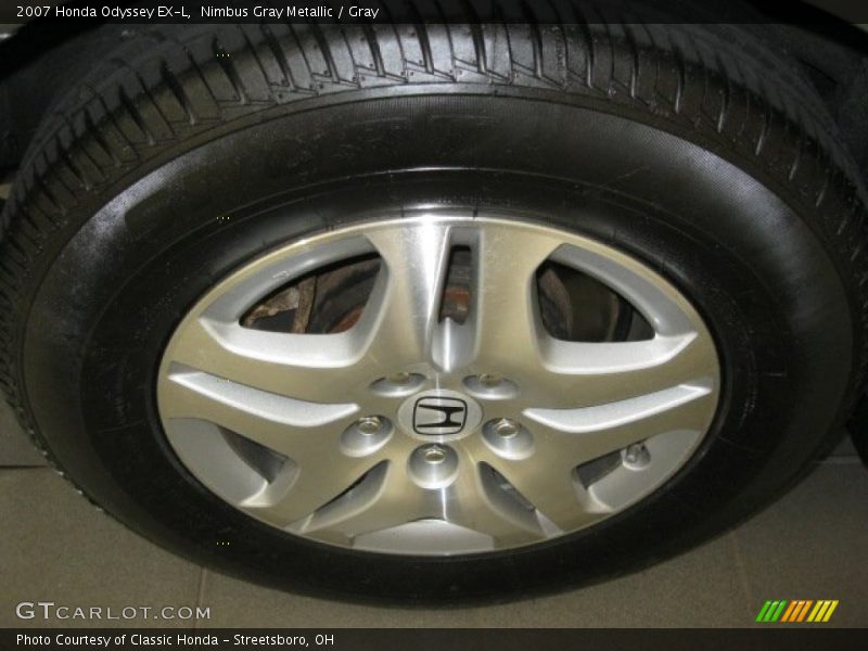 Nimbus Gray Metallic / Gray 2007 Honda Odyssey EX-L