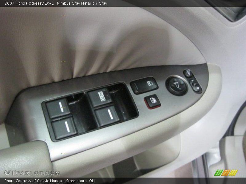 Nimbus Gray Metallic / Gray 2007 Honda Odyssey EX-L