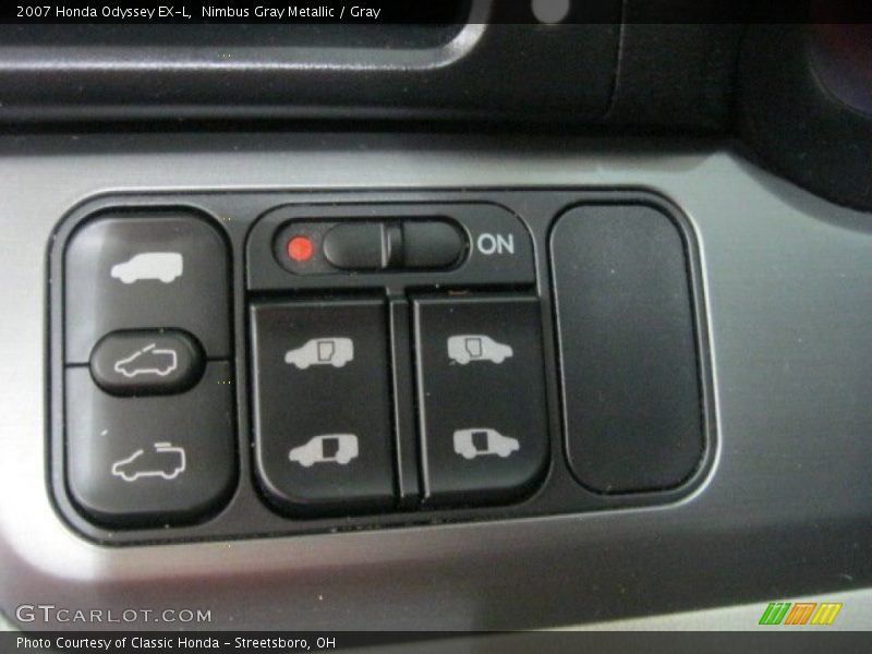 Nimbus Gray Metallic / Gray 2007 Honda Odyssey EX-L