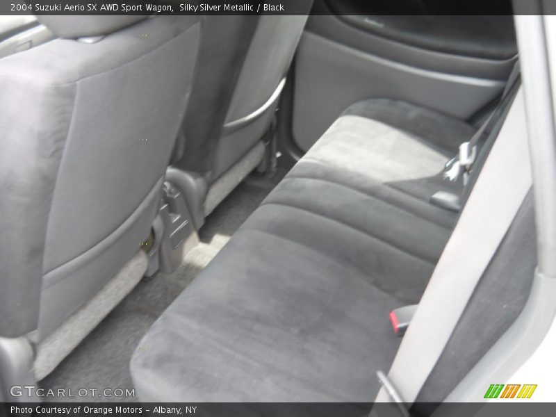 Silky Silver Metallic / Black 2004 Suzuki Aerio SX AWD Sport Wagon