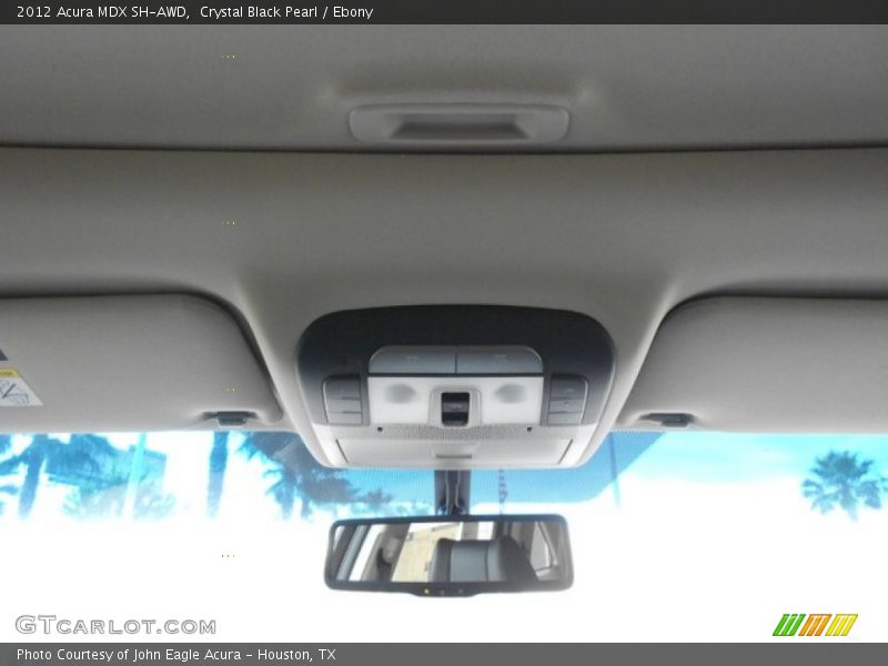 Crystal Black Pearl / Ebony 2012 Acura MDX SH-AWD