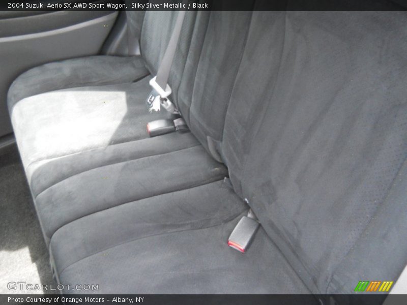 Silky Silver Metallic / Black 2004 Suzuki Aerio SX AWD Sport Wagon