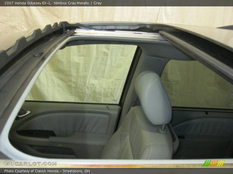 Nimbus Gray Metallic / Gray 2007 Honda Odyssey EX-L