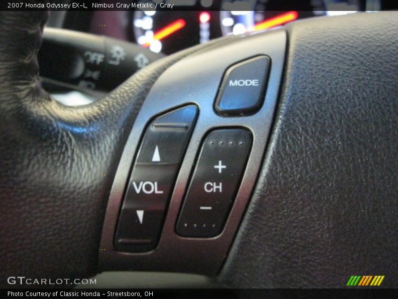 Nimbus Gray Metallic / Gray 2007 Honda Odyssey EX-L