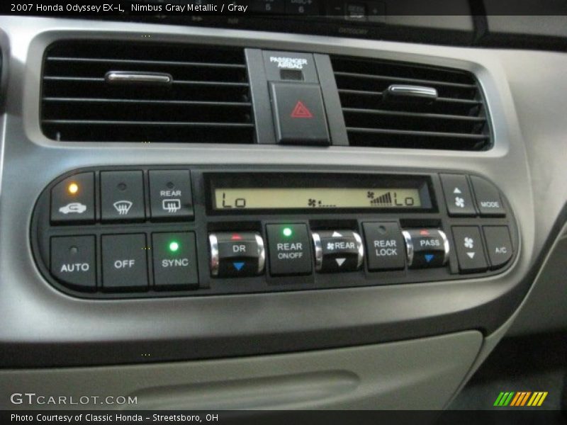 Nimbus Gray Metallic / Gray 2007 Honda Odyssey EX-L
