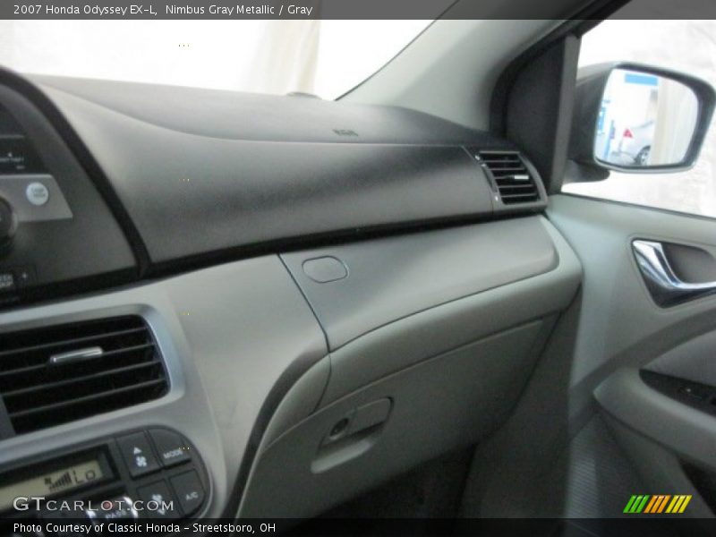 Nimbus Gray Metallic / Gray 2007 Honda Odyssey EX-L
