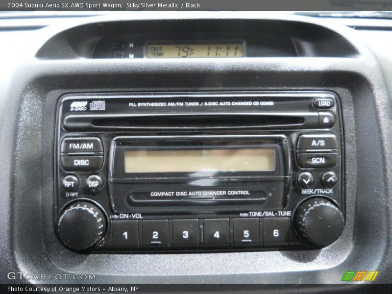 Audio System of 2004 Aerio SX AWD Sport Wagon