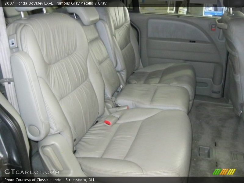 Nimbus Gray Metallic / Gray 2007 Honda Odyssey EX-L