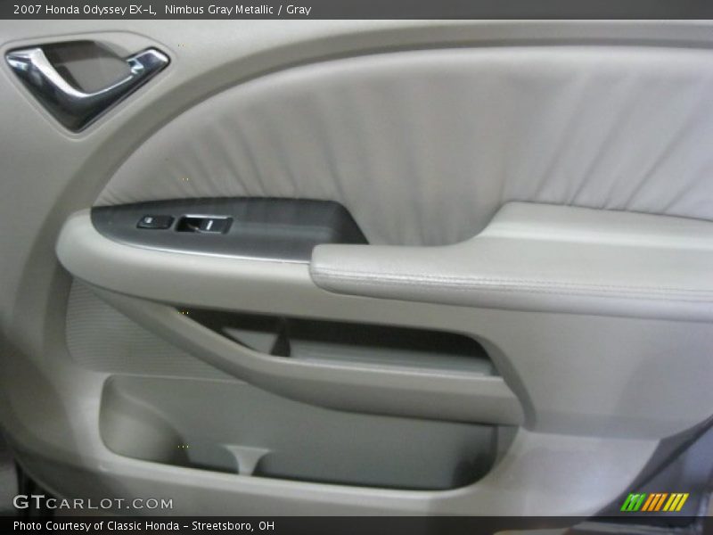 Nimbus Gray Metallic / Gray 2007 Honda Odyssey EX-L