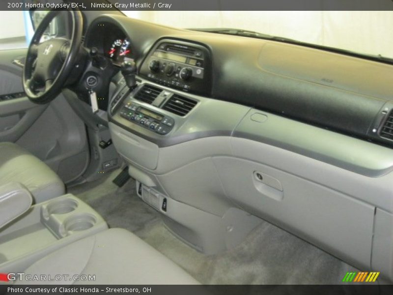 Nimbus Gray Metallic / Gray 2007 Honda Odyssey EX-L