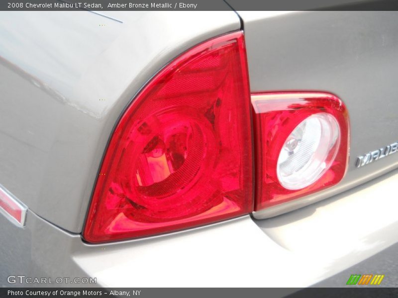 Amber Bronze Metallic / Ebony 2008 Chevrolet Malibu LT Sedan