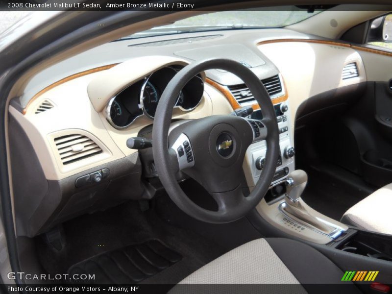 Amber Bronze Metallic / Ebony 2008 Chevrolet Malibu LT Sedan