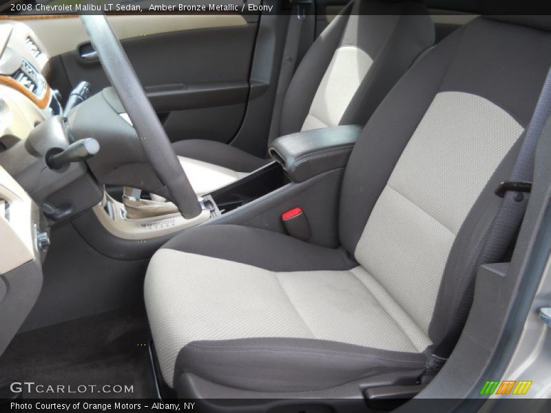 Amber Bronze Metallic / Ebony 2008 Chevrolet Malibu LT Sedan