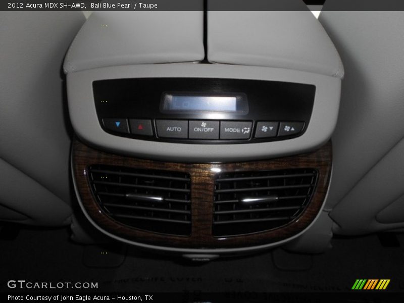 Bali Blue Pearl / Taupe 2012 Acura MDX SH-AWD