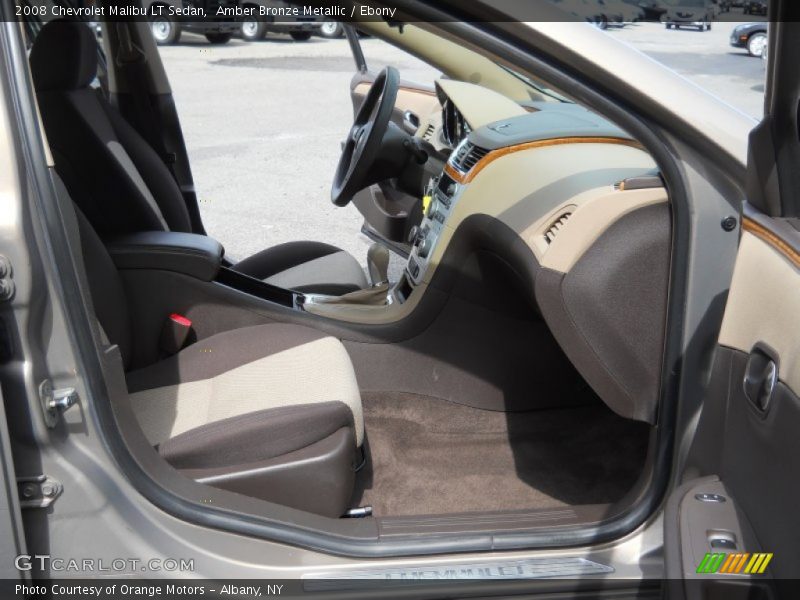 Amber Bronze Metallic / Ebony 2008 Chevrolet Malibu LT Sedan
