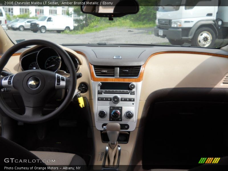 Amber Bronze Metallic / Ebony 2008 Chevrolet Malibu LT Sedan