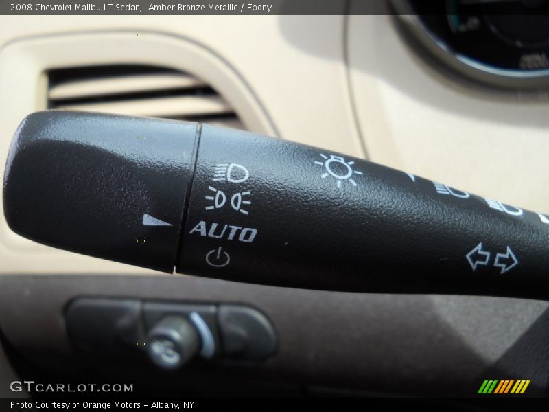 Amber Bronze Metallic / Ebony 2008 Chevrolet Malibu LT Sedan