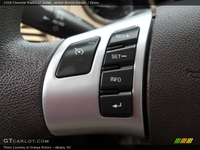 Amber Bronze Metallic / Ebony 2008 Chevrolet Malibu LT Sedan