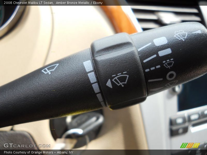 Amber Bronze Metallic / Ebony 2008 Chevrolet Malibu LT Sedan