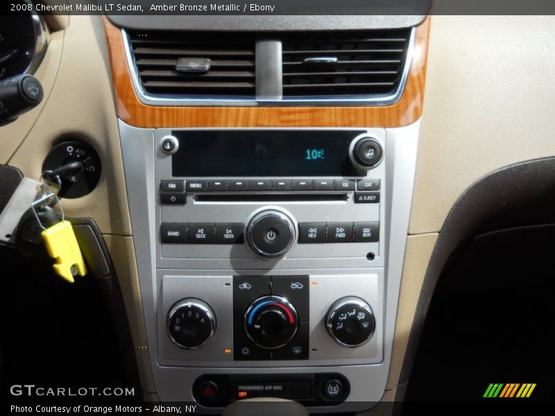 Amber Bronze Metallic / Ebony 2008 Chevrolet Malibu LT Sedan