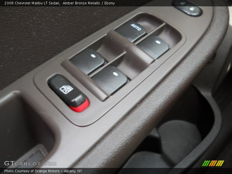 Amber Bronze Metallic / Ebony 2008 Chevrolet Malibu LT Sedan