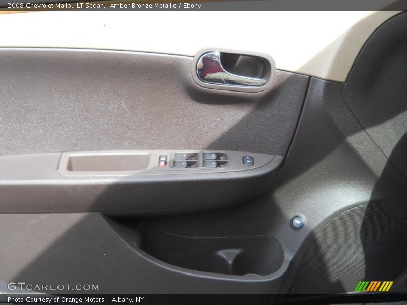Amber Bronze Metallic / Ebony 2008 Chevrolet Malibu LT Sedan
