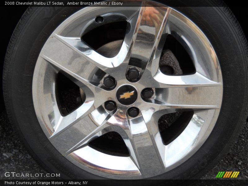 Amber Bronze Metallic / Ebony 2008 Chevrolet Malibu LT Sedan