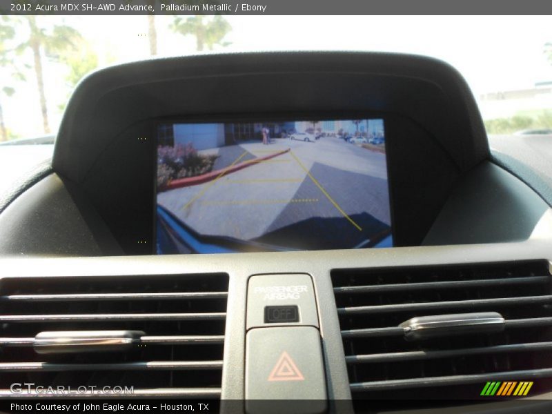 Palladium Metallic / Ebony 2012 Acura MDX SH-AWD Advance
