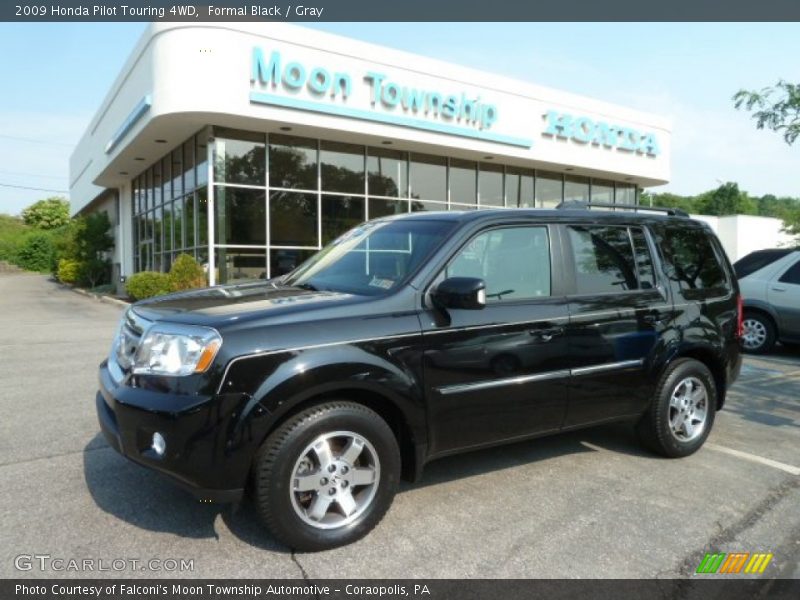 Formal Black / Gray 2009 Honda Pilot Touring 4WD