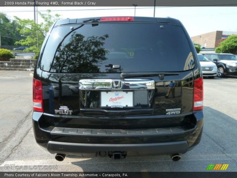 Formal Black / Gray 2009 Honda Pilot Touring 4WD