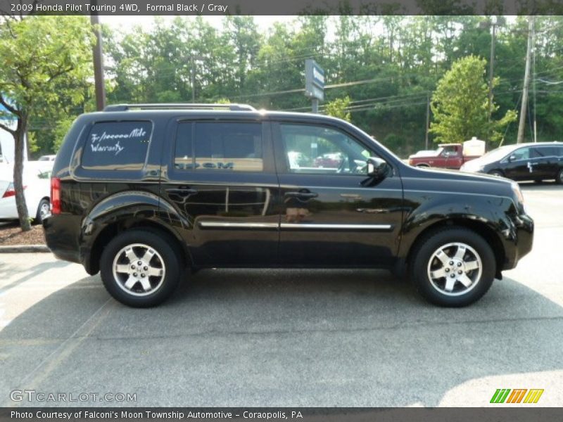 Formal Black / Gray 2009 Honda Pilot Touring 4WD