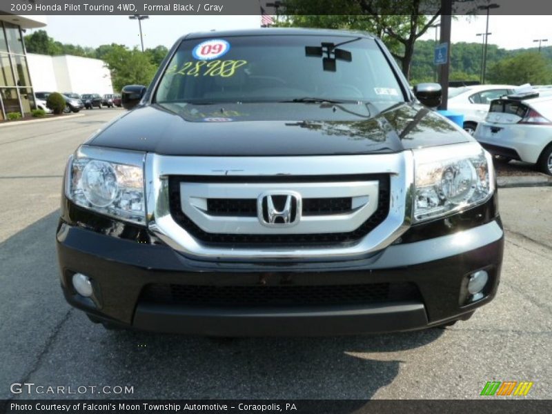 Formal Black / Gray 2009 Honda Pilot Touring 4WD