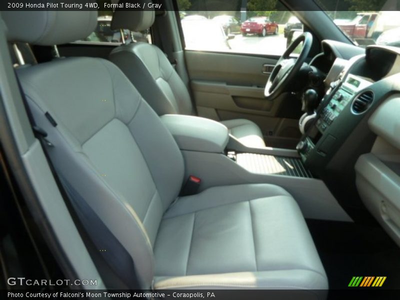 Formal Black / Gray 2009 Honda Pilot Touring 4WD