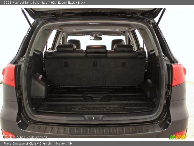  2008 Santa Fe Limited 4WD Trunk